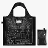 LOQI borsa Basquiat – Crown nero