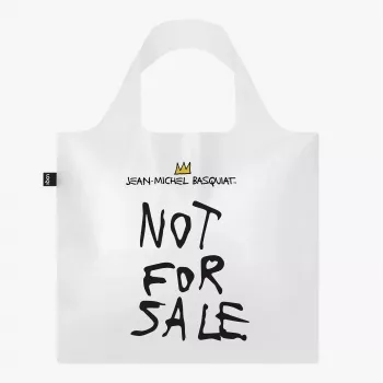 LOQI Basquiat Borsa – Not for Sale (semitrasparente)
