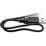 Omnitronic cavo USB-A a 2 terminali aperti, 30 cm (30222100)