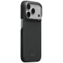 PITAKA Edge Case Argyle custodia MagSafe per iPhone 18 Pro / 17 Pro, nero basalto