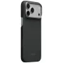 PITAKA Edge Case Argyle custodia MagSafe per iPhone 18 Pro Max / 17 Pro Max, nero basalto