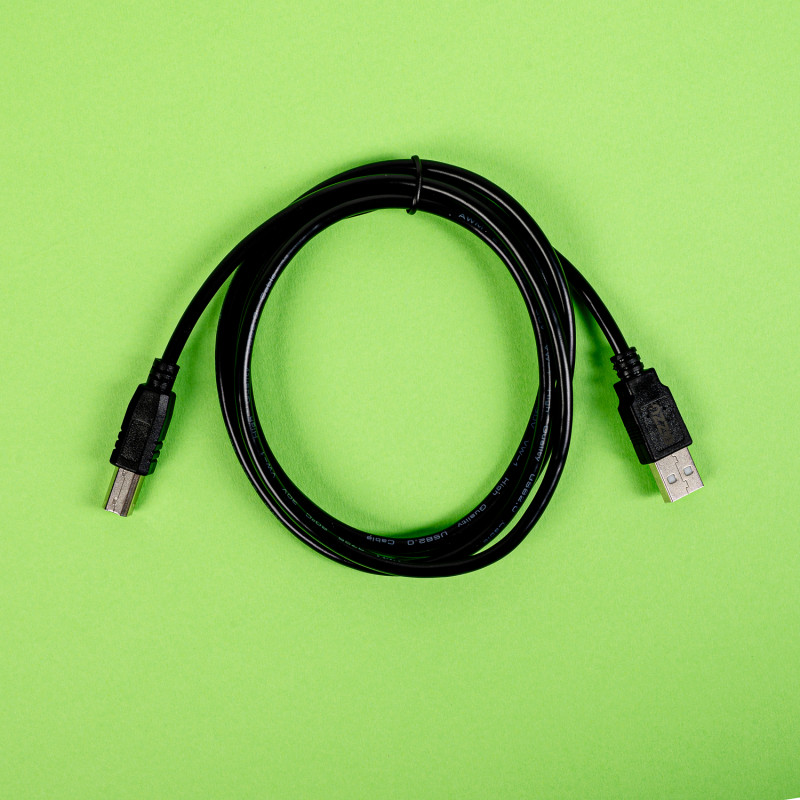 Gizzu cavo stampante USB 2.0 USB-A a USB-B, 1,5 m, nero (GCPU2AB15)