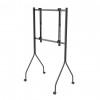 Maclean MC-180 B supporto TV su ruote, 37–80 pollici, max. 50 kg, VESA 600x400, nero