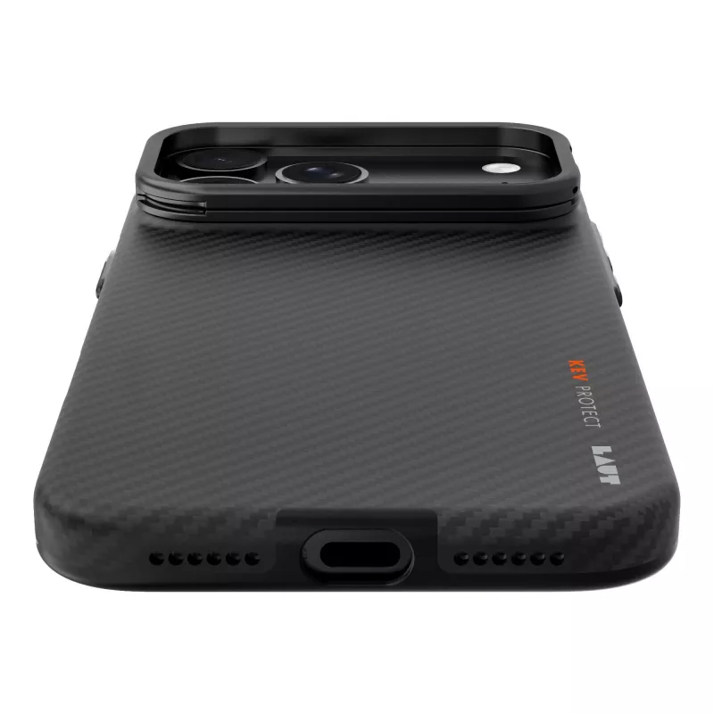 Laut Kev Protect – custodia per iPhone 18 Pro Max / 17 Pro Max, compatibile MagSafe (nero)