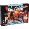 Flamax accendifuoco in paraffina, 32 pezzi (1318113)