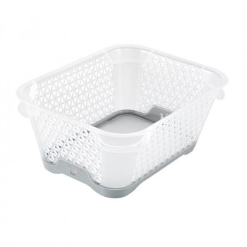 Keeeper Mini-Korb A7 Jonas 16x12x7cm trasparente/grigio