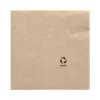 PAPSTAR tovaglioli, 330 x 330 mm, 3 strati, naturale, piega 1/4, tissue riciclato, stampato a colori