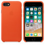 Apple iPhone 7/8/SE (2020)/SE (2022) custodia in pelle, Bright Orange