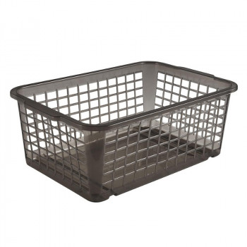 Keeeper mini cesto 30x20x11cm Fred trasparente grigio