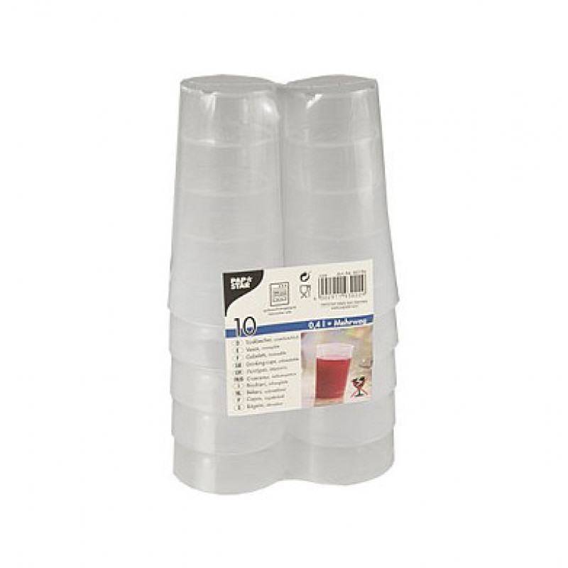 PAPSTAR bicchiere riutilizzabile 7,5 cm 0,4 l trasparente