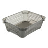 Keeeper cestino mini A6 Mirko, 20 x 16 x 7 cm, grigio cristallo (trasparente)