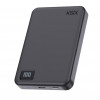 Ksix powerbank Magslim 10000 mAh magnetico 15W USB-C PD 20W display digitale nero