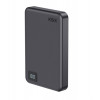 Ksix powerbank Magslim 10000 mAh magnetico 15W USB-C PD 20W display digitale nero