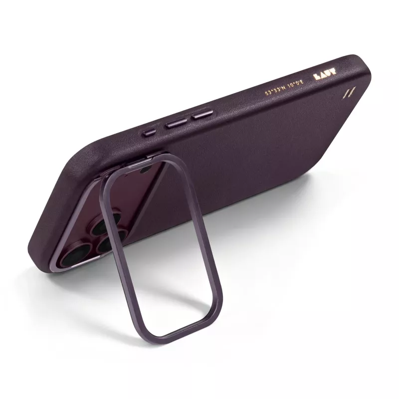 Laut Lux Edge custodia per iPhone 18 Pro / 17 Pro, MagSafe, Deep Plum