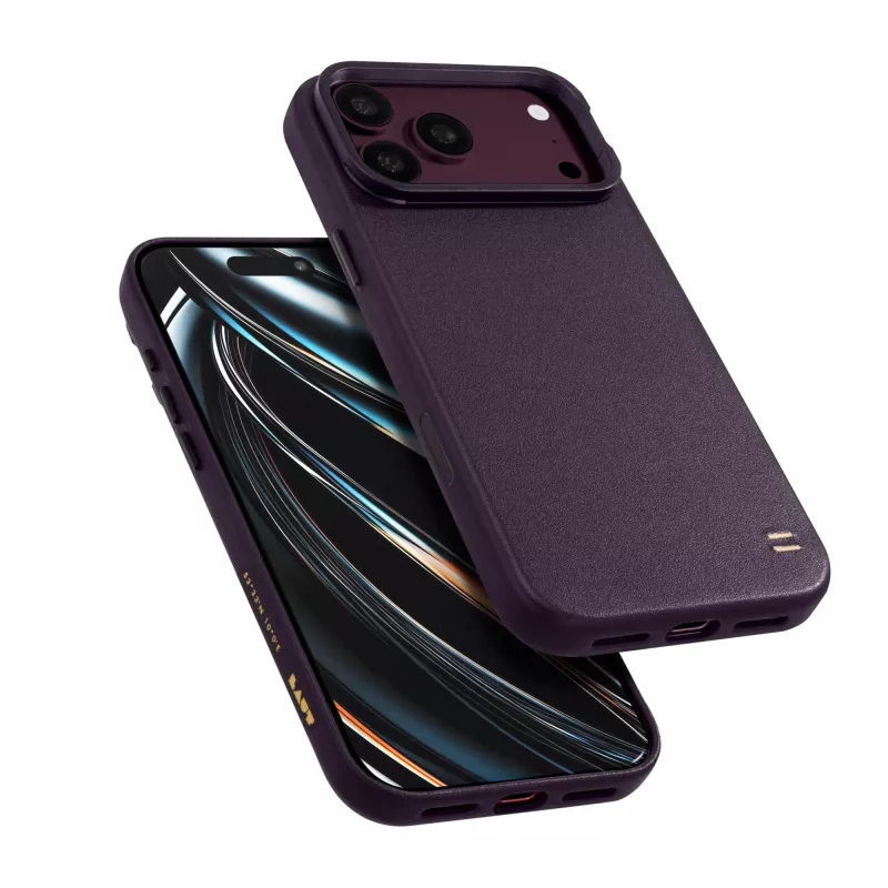 Laut Lux Edge custodia per iPhone 18 Pro / 17 Pro, MagSafe, Deep Plum