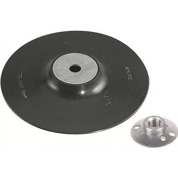 Wolfcraft 2454000 platorello di supporto per smerigliatrice angolare, 125 mm