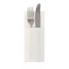 PAPSTAR ROYAL Collection portatovaglioli, bianco, tissue premium effetto stoffa
