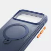 TORRAS Ostand Q3 Air – custodia per iPhone 18 Pro Max / 17 Pro Max, compatibile MagSafe (deep blue)