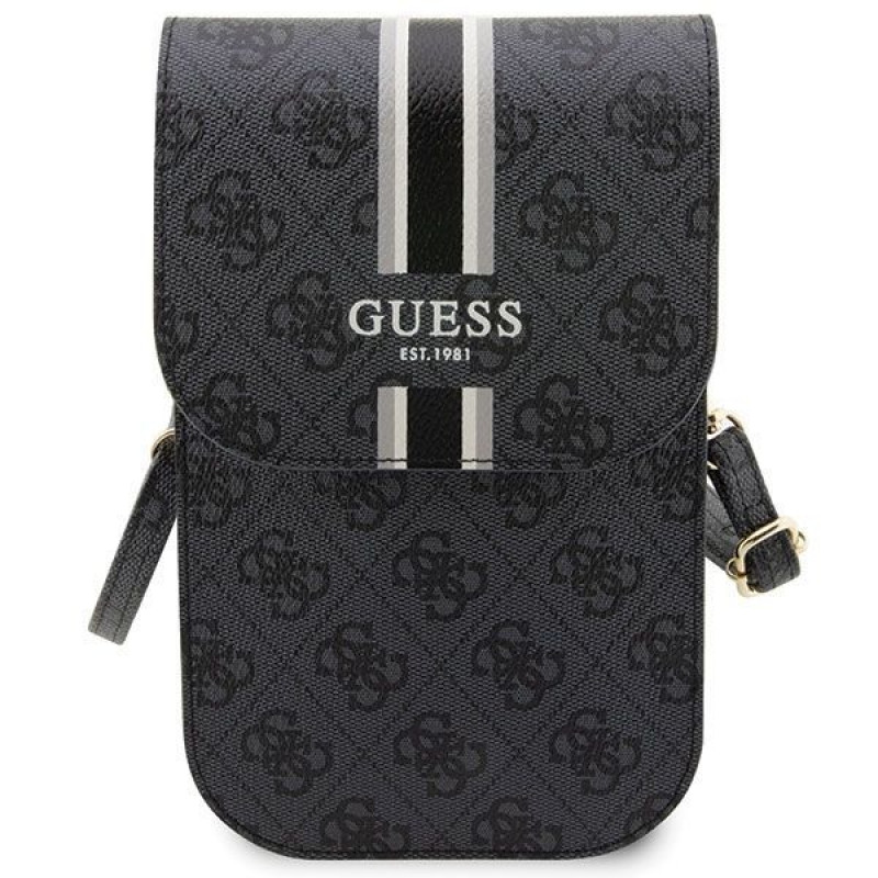 Guess 4G Stripe custodia per cellulare, nero