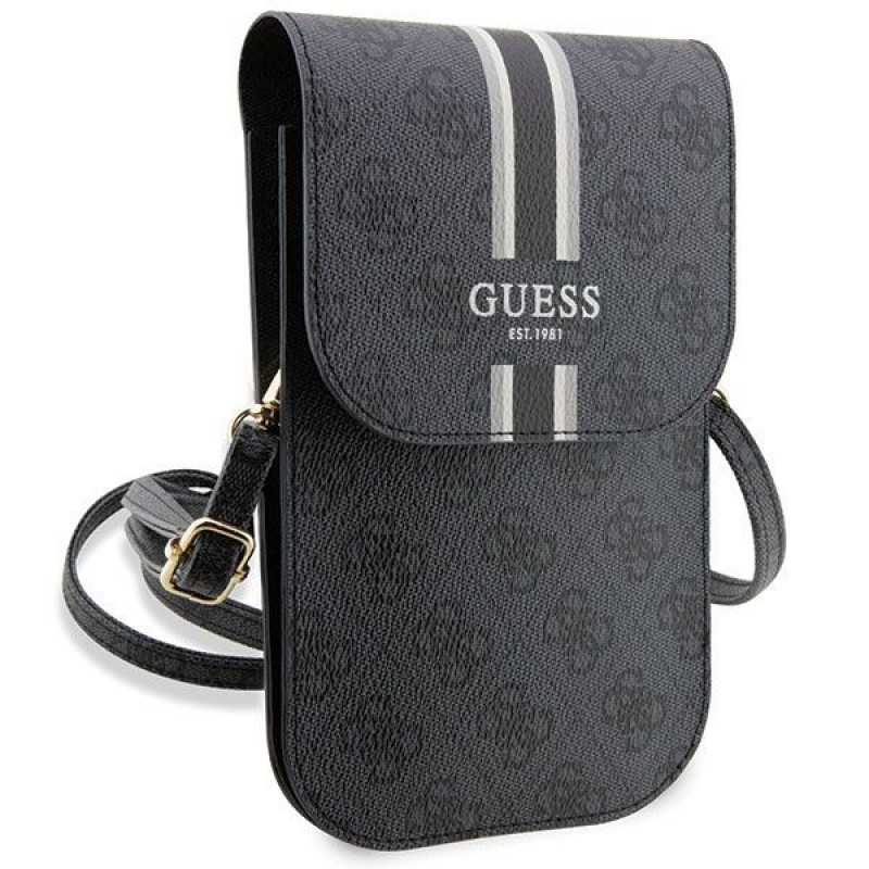 Guess 4G Stripe custodia per cellulare, nero