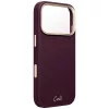 UNIQ Coehl Mirelle custodia per iPhone 18 Pro / 17 Pro ricarica magnetica bordeaux