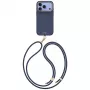 UNIQ Coehl Mirelle custodia per iPhone 18 Pro / 17 Pro ricarica magnetica blu