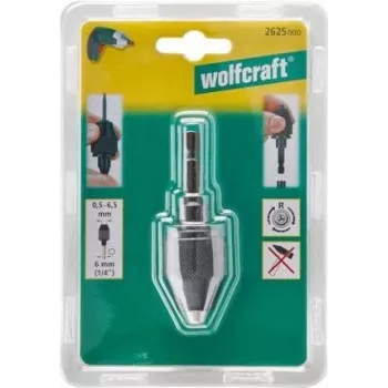 Wolfcraft mandrino portapunta a serraggio rapido 2625000