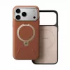 TORRAS Ostand Q3 VegSkin custodia per iPhone 18 Pro Max / 17 Pro Max, compatibile MagSafe, marrone
