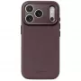 Decoded Leather Backcover – custodia in pelle per iPhone 18 Pro / 17 Pro, compatibile MagSafe (chocolat brown)