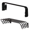 Sauber stendibiancheria da parete, 3 m / 60 cm, nero