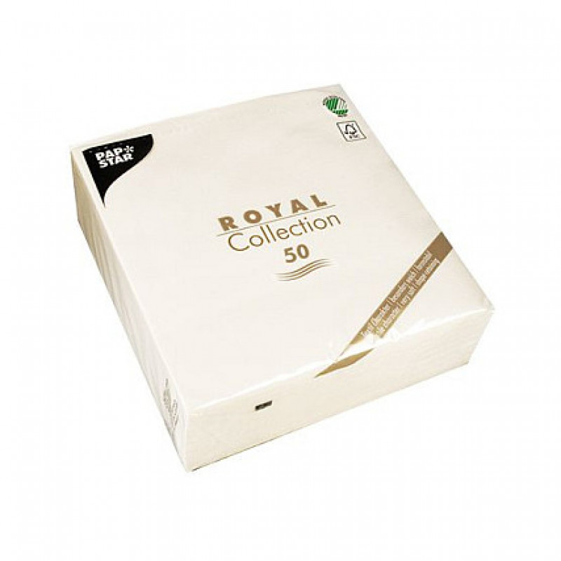 PAPSTAR tovaglioli 40,0 x 40,0 cm 3 strati bianco