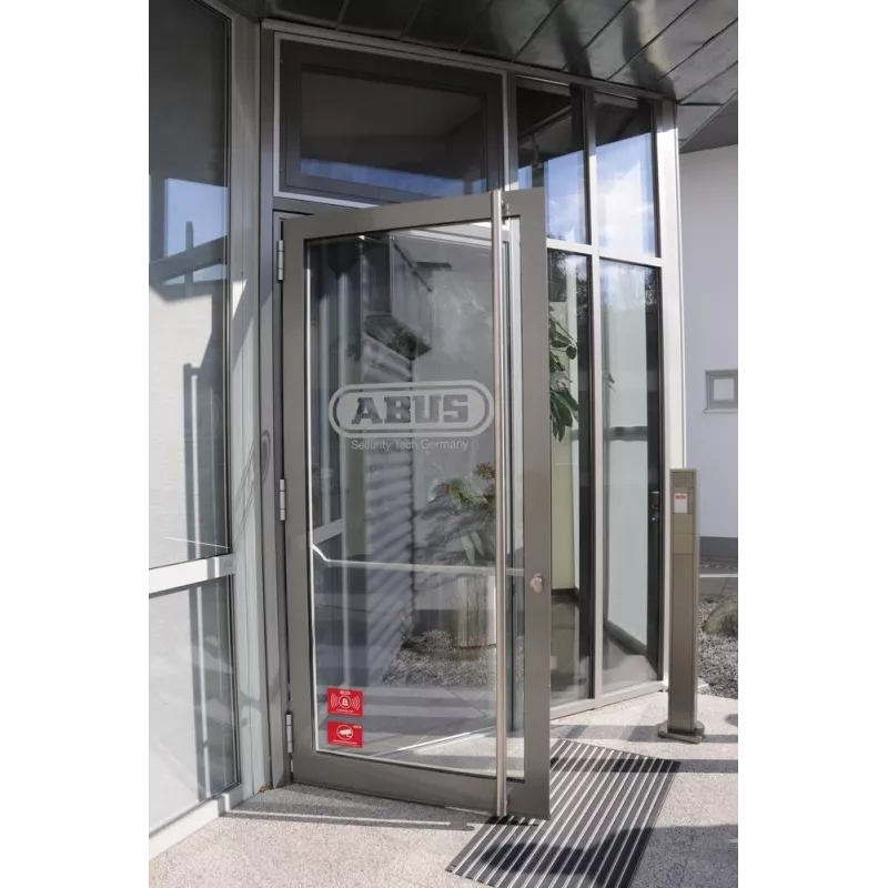 ABUS AU1315 adesivo di avviso allarme (UK), 74 x 52,5 mm