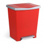 Tatay Millenium cestino con pedale, 23 l, rosso