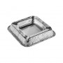 PAPSTAR posacenere monouso, argento