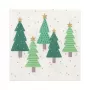 PAPSTAR tovaglioli natalizi “Winter Trees” 330 x 330 mm, stampati, piega 1/4, 3 strati