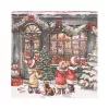 PAPSTAR tovaglioli natalizi “It looks like Christmas” 330 x 330 mm, stampati, piega 1/4, 3 strati