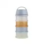 BEABA contenitore per latte in polvere, 4 scomparti, “Translucent Pebble”