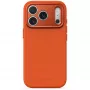 Decoded AntiMicrobial cover posteriore in silicone per iPhone 18 Pro Max / 17 Pro Max, compatibile MagSafe, Terracotta