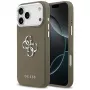 Guess Grained Big 4G Classic Logo - custodia per iPhone 17 Pro Max (marrone)