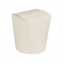 STARPAK snack box da asporto, 550 ml, bianco