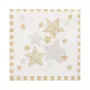 PAPSTAR tovaglioli Stardust bianco, oro 3 strati 33,0 x 33,3 cm, 100 pz.