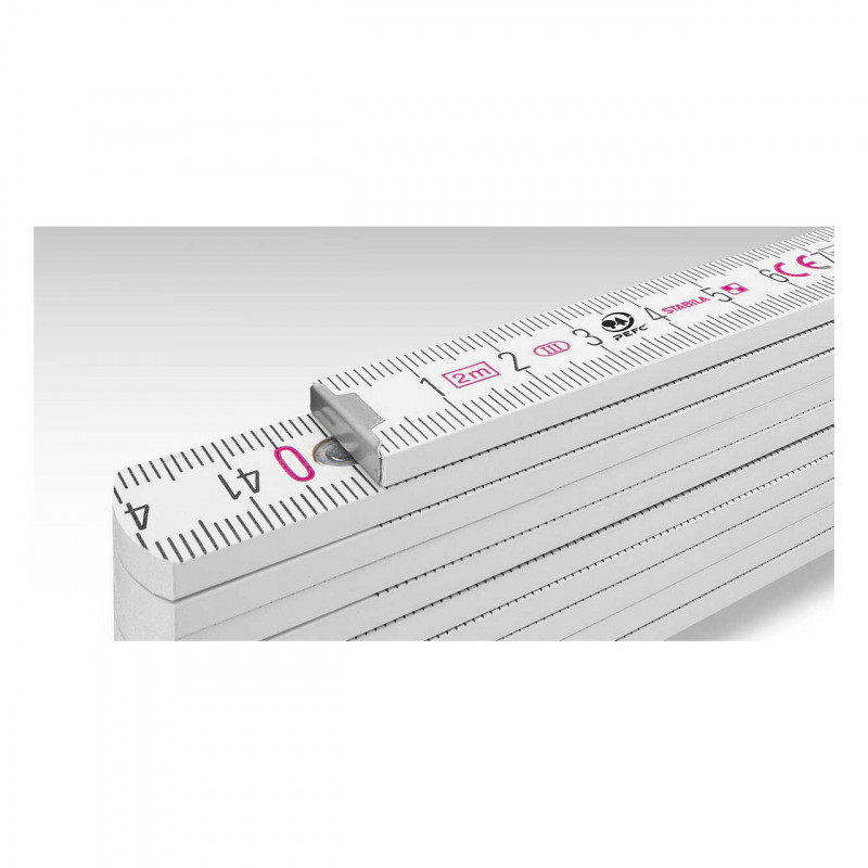 STABILA metro pieghevole Serie 400, Type 1407, 14557, legno 200 cm