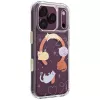 UNIQ Coehl Elysie cover per iPhone 18 Pro / 17 Pro, ricarica magnetica, Whiskered Dreams