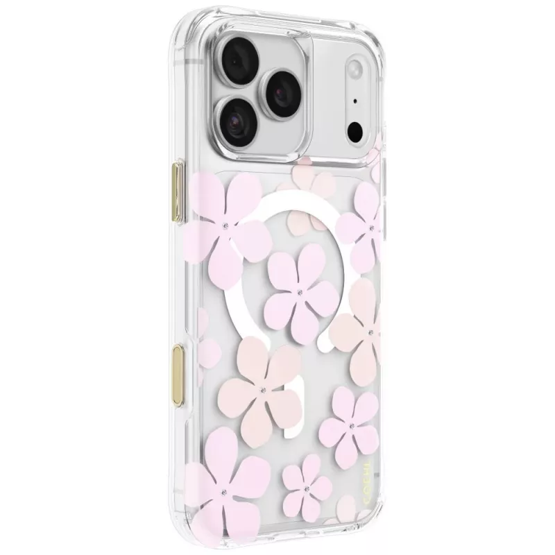 UNIQ Coehl Mila cover per iPhone 18 Pro Max / 17 Pro Max, ricarica magnetica, rosa