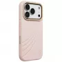 UNIQ Coehl Serina cover per iPhone 18 Pro / 17 Pro, ricarica magnetica, rosa