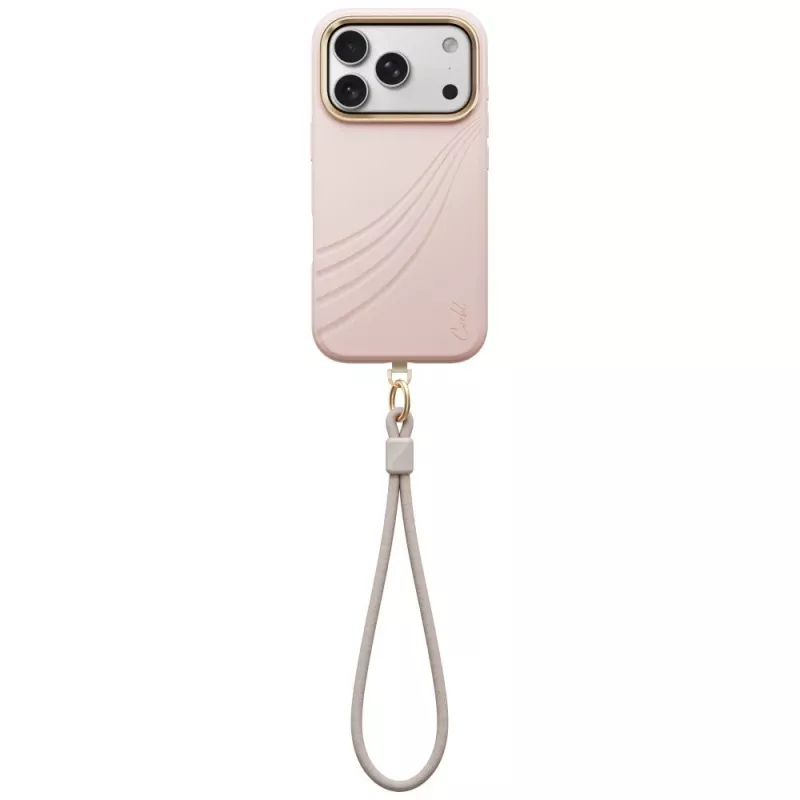 UNIQ Coehl Serina cover per iPhone 18 Pro / 17 Pro, ricarica magnetica, rosa