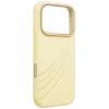 UNIQ Coehl Serina cover per iPhone 18 Pro / 17 Pro, ricarica magnetica, giallo