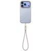 UNIQ Coehl Serina cover per iPhone 18 Pro / 17 Pro, ricarica magnetica, blu