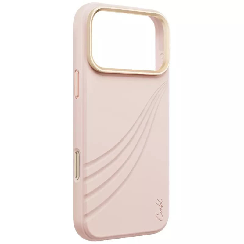 UNIQ Coehl Serina cover per iPhone 18 Pro Max / 17 Pro Max, ricarica magnetica, rosa
