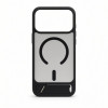 Evelatus cover MagSafe con rivestimento in gomma e supporto per Apple iPhone 18 Pro Max, nero